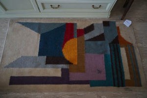 tappeto vintage lana
